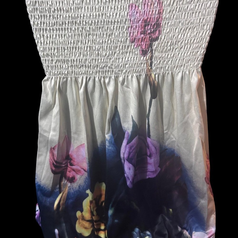 Floral strapless tube top - Picture 5 of 5